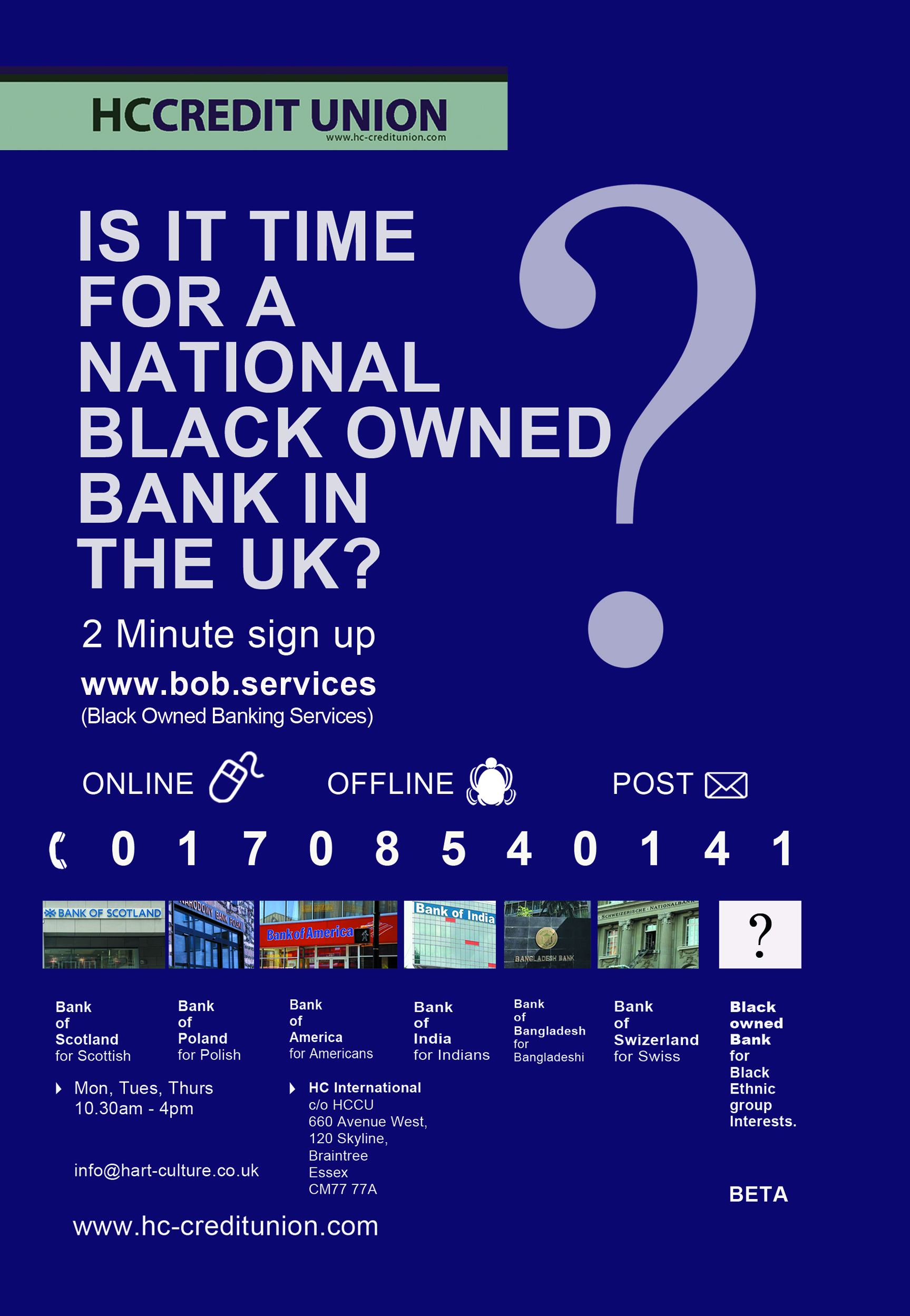 HART CULTURE CREDIT UNION